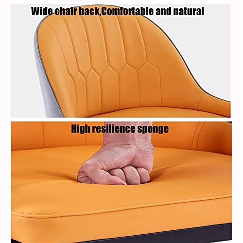 Kitchen Dining Room Furniture Chairs Kitchen Living Room Dining Chairs Set Of 2,Modern PU Leather High Back Padded Soft Seat Dining Chairs,Water