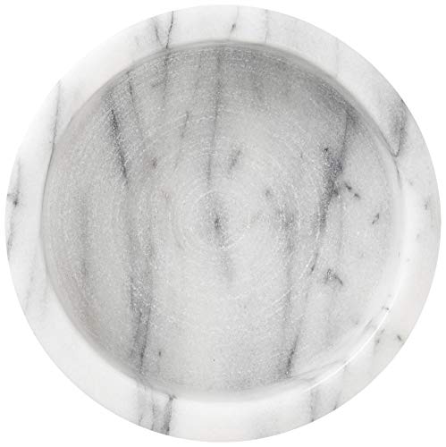 Fox Run 48758 Marble Wine Stand, Stoneware, White