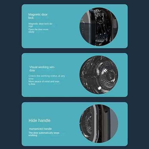 Tumble Dryer, 450W Mini Compact Tumble Laundry Dryer for Home, Electric Tumble Laundry Dryer For Apartment,Home,Dorm for Balconies, Bathrooms, an