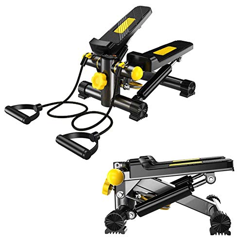 ALREMO HUANGXING - Stepper LCD Display Screen, Multi Function Treadmill Exercise Machine, Sports Weight Loss Hydraulic Mini Stovepipe Fitness Equ