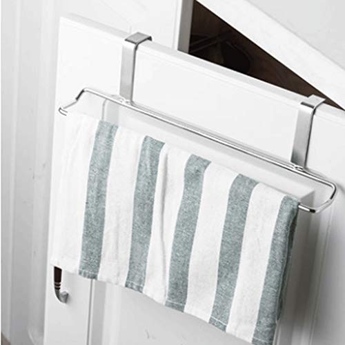 N/A The Cabinet Towel Bar, Hand Towe and Washcloth Rack for Bathroom and Kitchen ,Stainless Steel Door Towel Rack