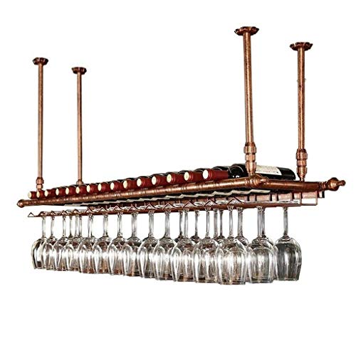 Stylish Simplicity Wine Glass Holder Vintage Wrought Iron Ceiling Stylish Simplicity Down Glass Wine Cup Holder Kitchen or Office Tableware Bottl