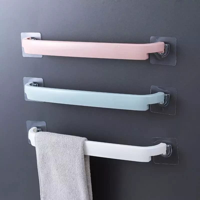 LIUZH Towel Holder Hook Towel Rail Shelf Tissue Paper Holder Toothbrush Holder Bathroom Shelf (Color : D, Size : 38 * 4cm)