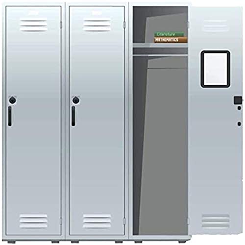 Mirror Magnet for Locker,Rectangular Mirror for Locker - Hanging mirror for School or Gym Locker for Home, Traveling, Camping, Cars, and More