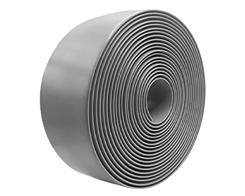 LIUDA 2" x20' ft Vinyl Outdoor Patio Lawn Furniture Repair Strap Strapping Matte Finish (Brown) + 20 Free Rivets!