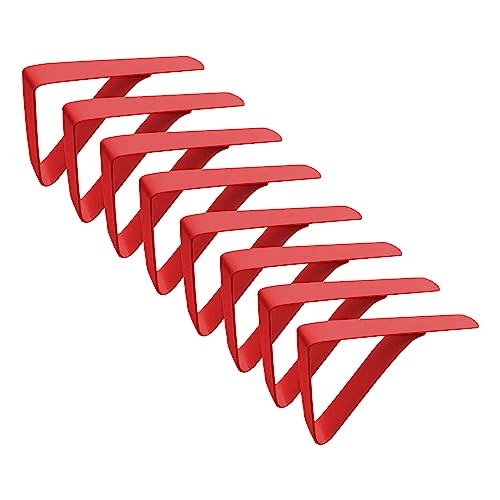 Large Tablecloth Clips Stainless Steel Rust Proof Table Cloth Clips Table Clips for Home, Restaurants, Picnic, Party, Dining Tables - Fits Up to