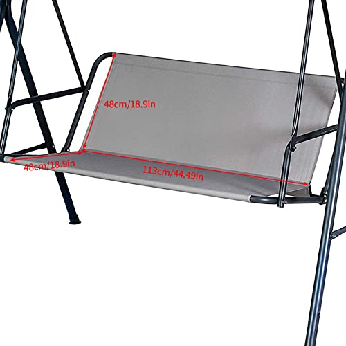 Replacement Swing Seat Cover, Removable And Interchangeable Swing Cushion for Swing Chair, Waterproof 900D Oxford Fabric Swing Cover,For Outdoor