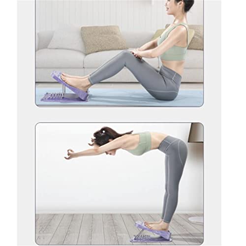 N/A Slim Legs Stretching Plate Inclined Pedal Home Fitness Standing Foldable Leg Stretching Equipment