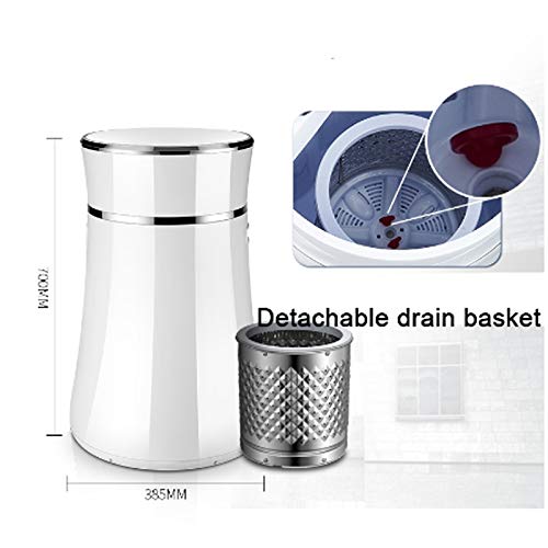 XYZMDJ Capacity Mini Wash Machine Antibacterial Semi-automatic Portable Wash Cloth Dryer Washer Machine Mini Laundry Machine