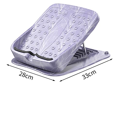 N/A Slim Legs Stretching Plate Inclined Pedal Home Fitness Standing Foldable Leg Stretching Equipment