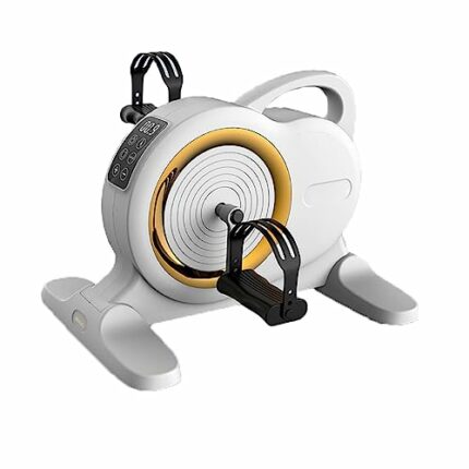 Elliptical Foot Pedal Exerciser, Multi-Function Magnetic Control Stepper, Adjustable Elderly Leg Trainer, Home Mini Exercise Bike, Electric Home