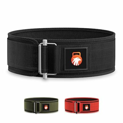 Rebirth Premium Cross-fit Weightlifting Belt - Ultimate Support for Serious Functional Fitness, Weight Lifting, and Olympic Lifting Athletes - De