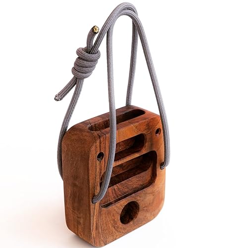 masilas Portable Hangboard for Rock Climbing Holds Fingerboard Trainer for Hand Grip Strength Pull-Up Grips Arm Pinch Grip Forearm Exerciser Trai