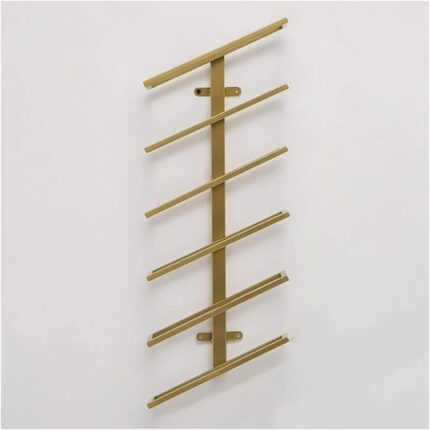 Wine racks Home/Bar Retro Wall Mounted 6/8 Bottles, Metal Iron Vintage Wine Bottle Holder, Wall Decoration Wine Shelf, for Bar/Kitchen/Cabinet Or