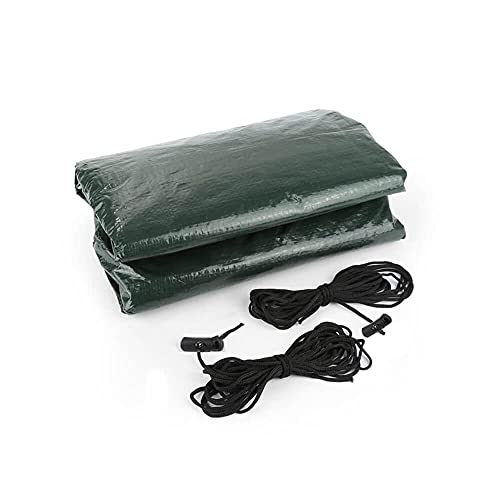 PATIO PLUS Garden Furniture Covers, Rectangular, Furniture set Cover, Outdoor table Cover,Waterproof, Windproof, Anti-UV,180x120x70cm Green