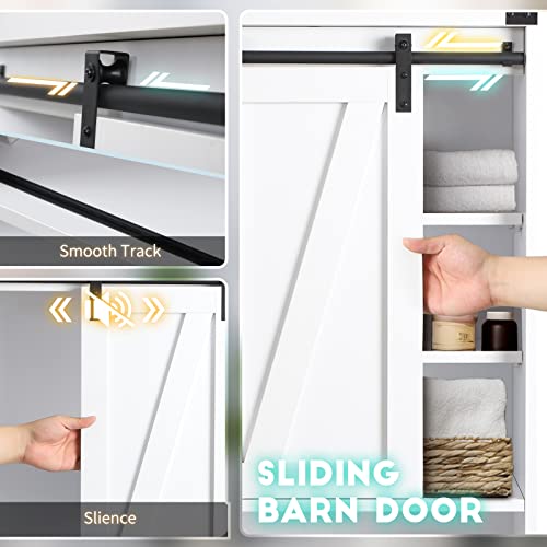 Homajor Over The Toilet Storage Cabinet,Over Toilet Bathroom Organizer,Above Toilet Storage Cabinet,Bathroom Storage Cabinet Over Toilet,with Adj