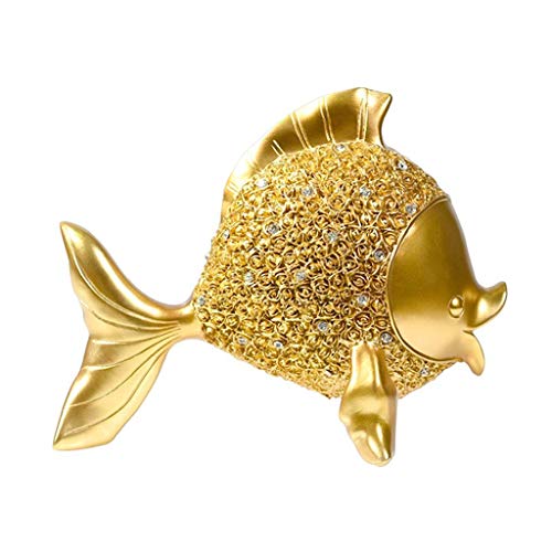 n/a Sculpture decoration- Resin Crafts Goldfish Ornaments Hotel Bedroom Living Room Decorations Furnishings Wine Cabinet Partition Ornaments