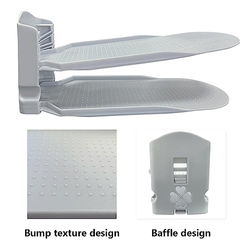 Shoe Slot Organizer, Shoe Rack, Adjustable Shoe Tray, Shoe Storage Rack, Shoe Slot Storage Box, Adjustable Shoe Storage Device, Shoe Rack Organiz