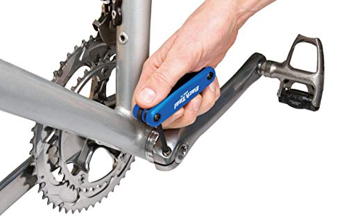 Park Tool AWS10 Fold-Up Hex Wrench Set 1.5-6 mm,Blue