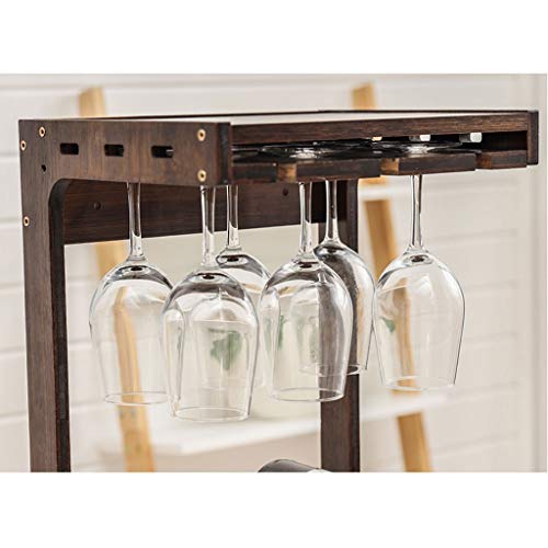 NEOCHY Wine Rack Solid Hanging Household Wall-Mounted Restaurantng and Solid