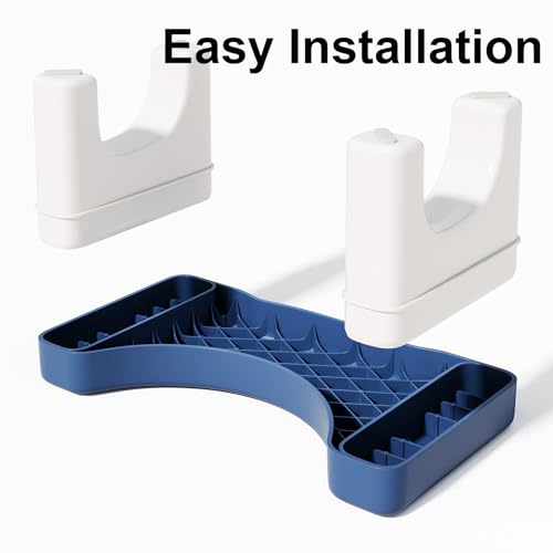 Toilet Stool Poop Stool Adult, Sturdy Plastic Toilet Step Stool for Adults, Portable Toilet Poop Foot Stool for Bathroom, Potty Stool Squat for K