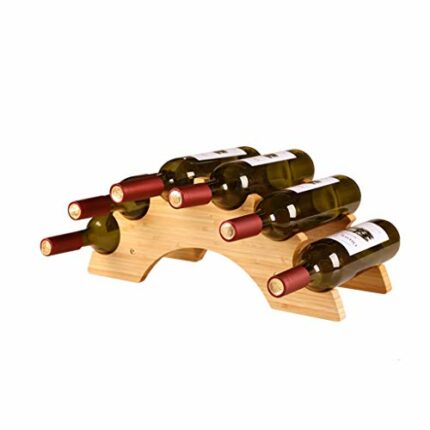 ZYZMH Wine Holder Wine Stand Natural Storage Bottle Holder Bar Accessories Home Standing Wine Racke