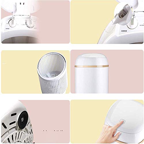 XIAOJUN Portable Washing Machine,Detachable Drain Basket Mini Portable Washing Machine Single-Barrel 4.5Kg