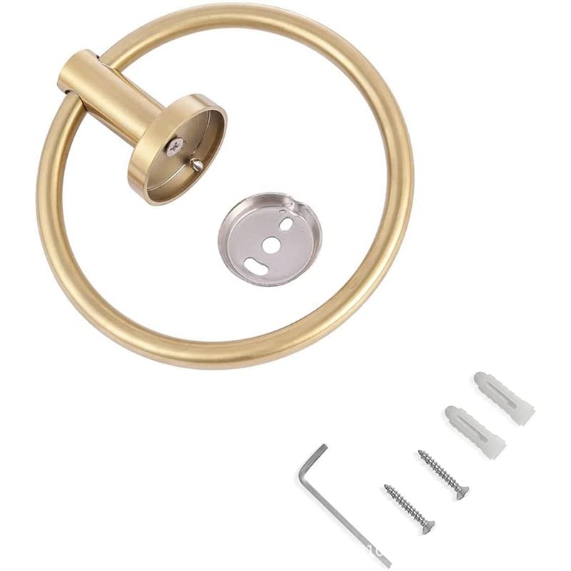 HIGOH Towel Racks,Bath Towel Holder,Bathroom Hand Towel, Stainless Steel Towel Holder,Bathroom Wall Mounted round Towels,Towel Rack,Kitchen Stora