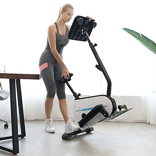 N/A Mini Stepper,Fitness Stair Stepper - Portable Stair Stepper Adjustable Resistance,Fitness Exercise Machine with Resistance Bands Durable & LC