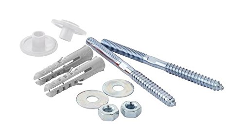 Durovin Bathrooms Stainless Steel Fitting Kit Screw Bolt for Wall Mount Basin Sink