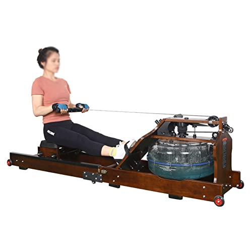 NAMVI Water Resistance Rowing Machine, Machine for Home Use Rower Machine with Aluminum Slide Rail, 6 Adjustable Resistance & LCD Monitor, for Ho