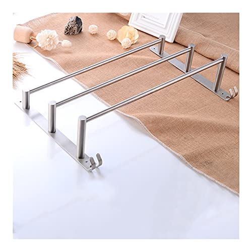 HIGOH Towel Racks, Towel Rail for Bathroom,Stainless Steel Towel Bar,Bathroom Towel Holder,3 Layer Hand Towel Holder Hanging Holder,Wall Mounted