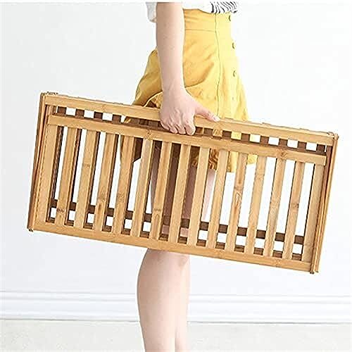KRHINO Shoe Rack Free Installation Folding Multi-layer Shoe Rack Simple Household Economic Racks Dormitory Door Storage Rack Bamboo
