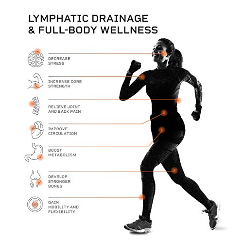 LifePro Hovert 3D Vibration Plate Machine - Dual Motor Oscillation, Lateral + 3D Motion Viberation Platform Machine - Full Whole Body Vibrarating