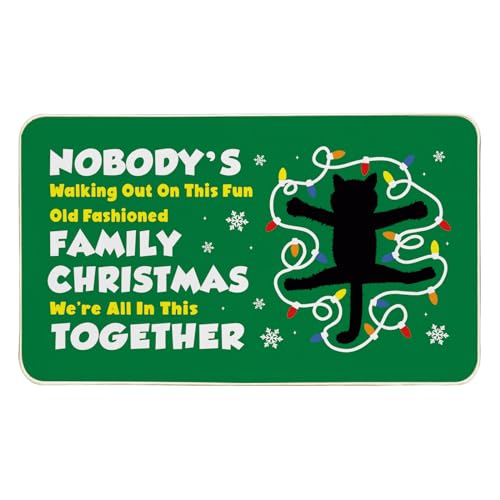 National Lampoon's Christmas Vacation Gift, Funny Christmas Door Mat, Griswold Family Cousin Eddie Christmas Vacation Merchandise, Cute Christmas