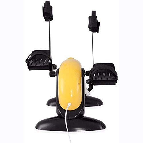 LUNEZY Pedal Exerciser, Arm and Leg Exercise Peddler Machine,Seated Exerciser Stationary Pedal Bike Portable Cycle Bike Gym Fitness Training