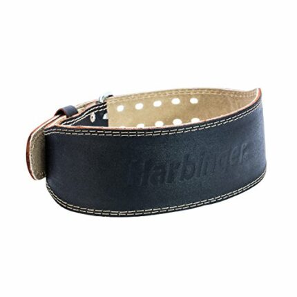 Harbinger Belt for Weightlifter 4 Inch Leather Belt