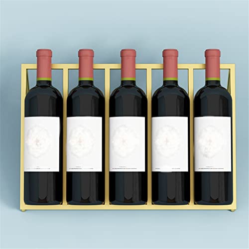 SDFGH Wine Bottle Rack Rack Home Living Room Decoration Cabinet Display Storage Rack Iron Wine Set