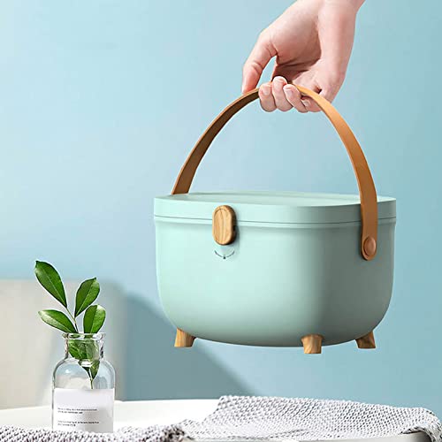 GAESHOW Medicine Box, First Aid Box, 2-Layer Multi Grid Large Capacity Medical Box Organizer, Portable Medicine Chest Storage Box, Medicine Stora