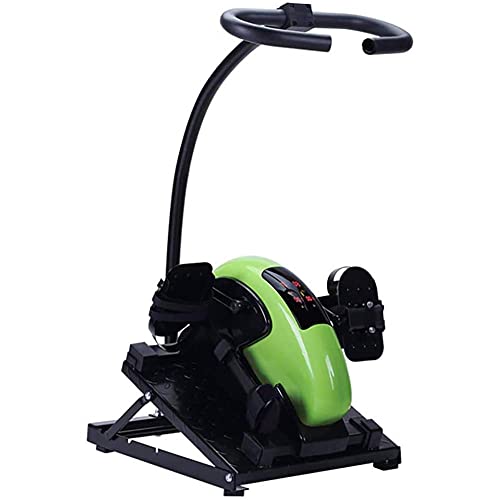 LUNEZY Bedridden Rehabilitation Pedal Exerciser Portable Mini Exercise Bike Hand Foot Pedal Trainer Elderly Bicycle Exerciser Suitable for Home B