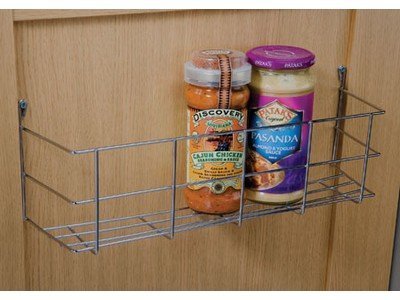1 SINGLE TIER DOOR MOUNTED STORAGE RACK
