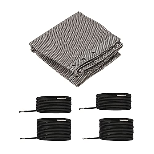 PATIKIL Gravity Chair Replacement Fabric, Anti-Gravity Chair Cloth Recliners Repair Tool Kit with with Cord Lace for Patio Outdoor, Gray