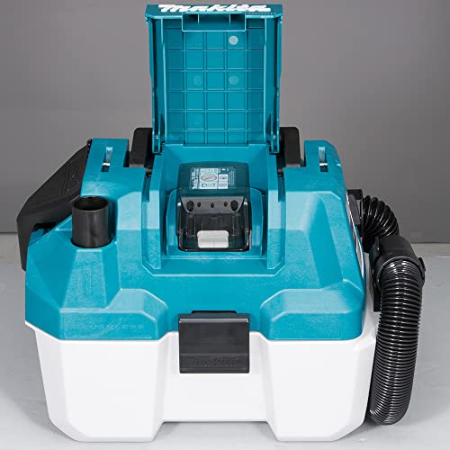 Makita DVC750LZ 18V Li-ion LXT Brushless L-Class Vacuum Cleaner - Batteries and Charger Not Included, Blue