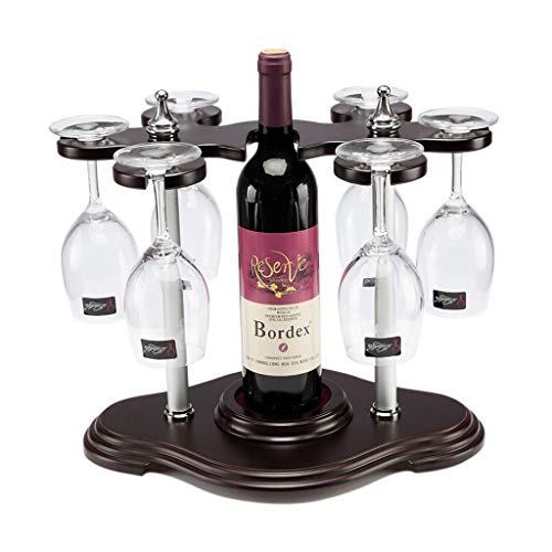 NEOCHY Wine Rack Cup Holder Household Solid European Goblet Rack Storage Rack