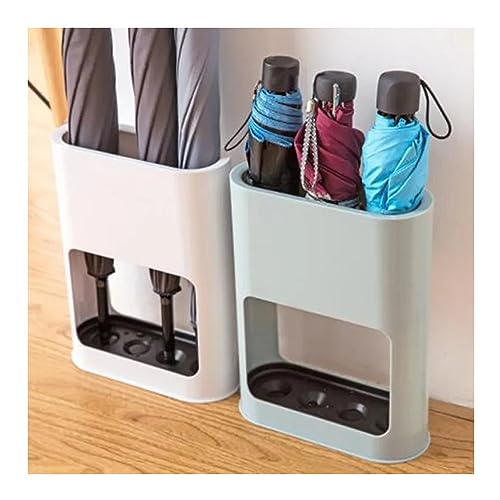 Primst Umbrella Stand Holder, Umbrella Rack with Removable Drip Tray Small Umbrella Rack Space Saving Organizer for Entryway Home Office Decor (G