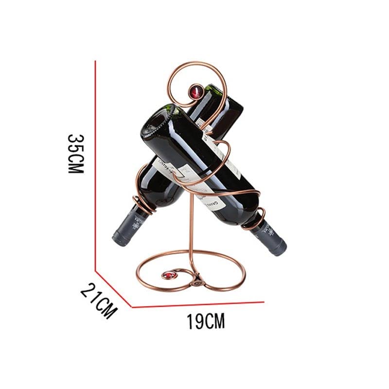 LUKEO Wine Rack Decoration Creative Wine Bottle Rack Wine Cabinet Decoration Decoration Wine Bottle Rack