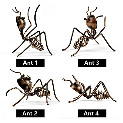 Fantasee - Ant Wine Holder, Stainless Steel Wine Freestanding Rack Bottle Holder Novelty for Gift Kitchen Home Decoration (Black - Ant4)