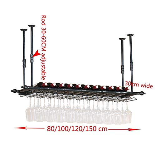 Stylish Simplicity Wine Glass Holder Vintage Wrought Iron Ceiling Stylish Simplicity Down Glass Wine Cup Holder Kitchen or Office Tableware Bottl