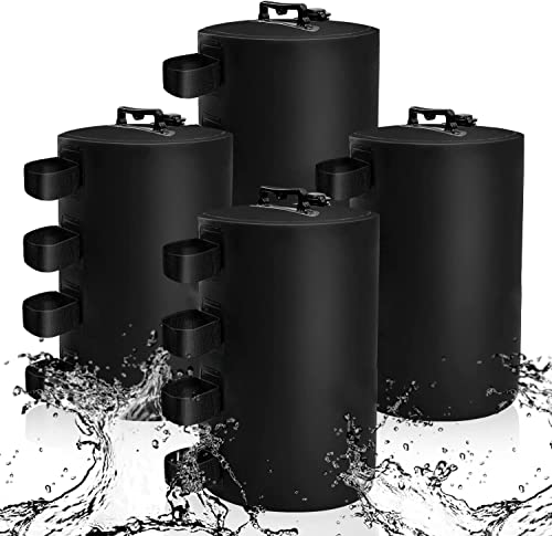 MRWiZMS Gazebo Water Weights Bag, Portable Leg Weights Water Fillable Weights,Leg Weights for Pop Up Gazebo,Patio Umbrella, Outdoor Furniture,4 P