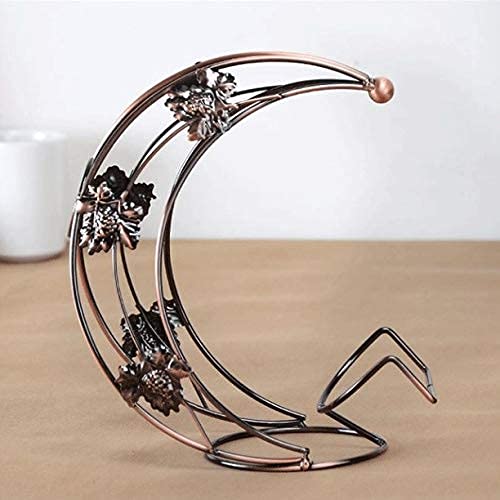 NEOCHY Wine Shelf Metal Grape Wine Rack Wine Whiskey Display Shelf Bar Wine Cabinet Wine Display